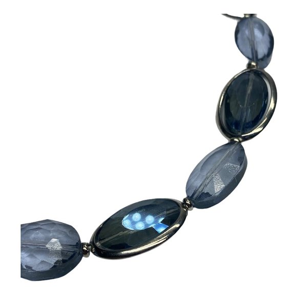 Kim Rogers Blue Crystal Single Row Necklace NWT - Picture 4 of 6
